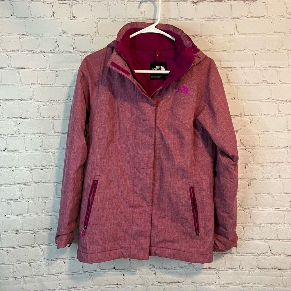 The North Face Kalispell Triclimate Jacket Women's Size Small Dramatic Pink